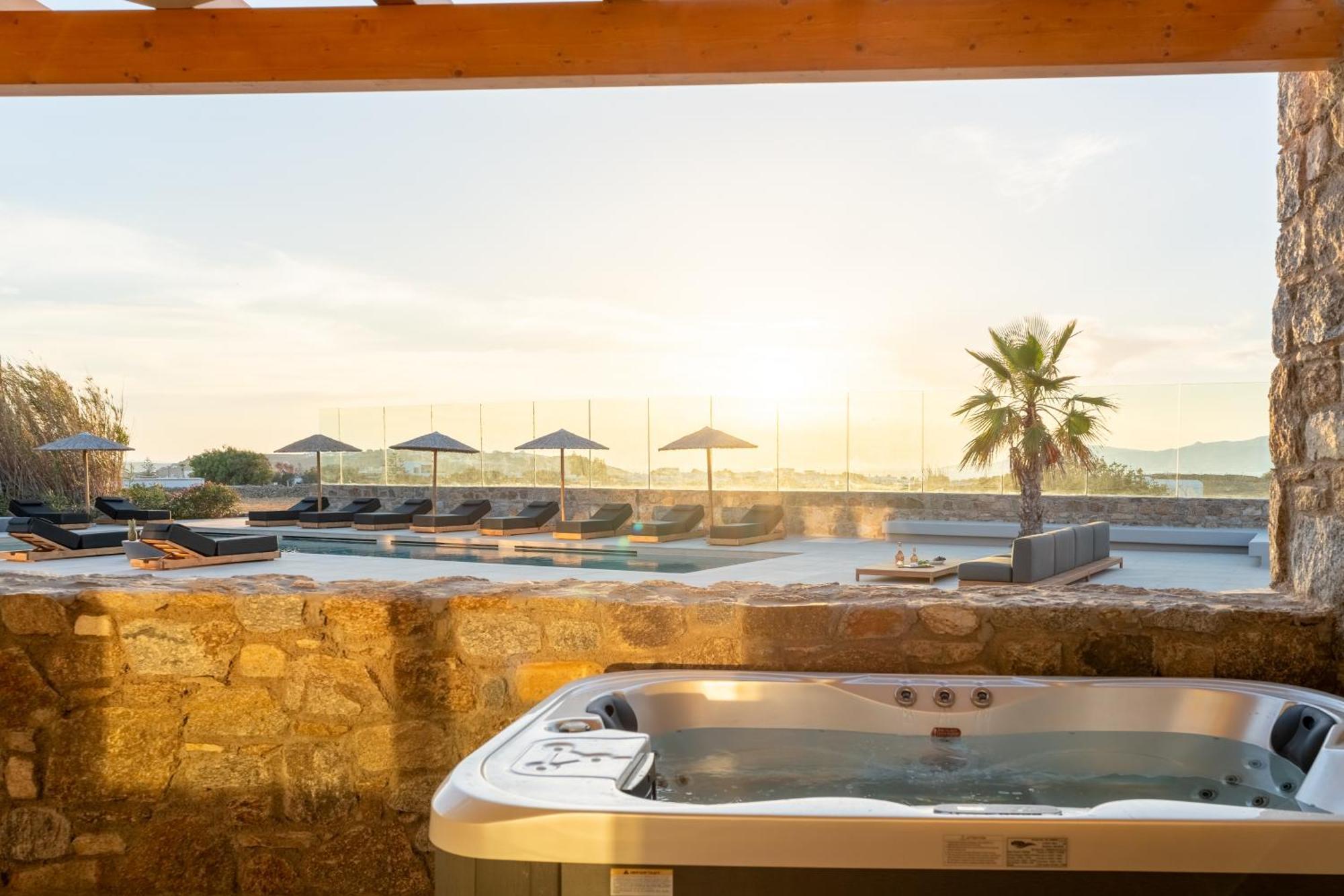 Regency Sunset Suites Mykonos Town Buitenkant foto