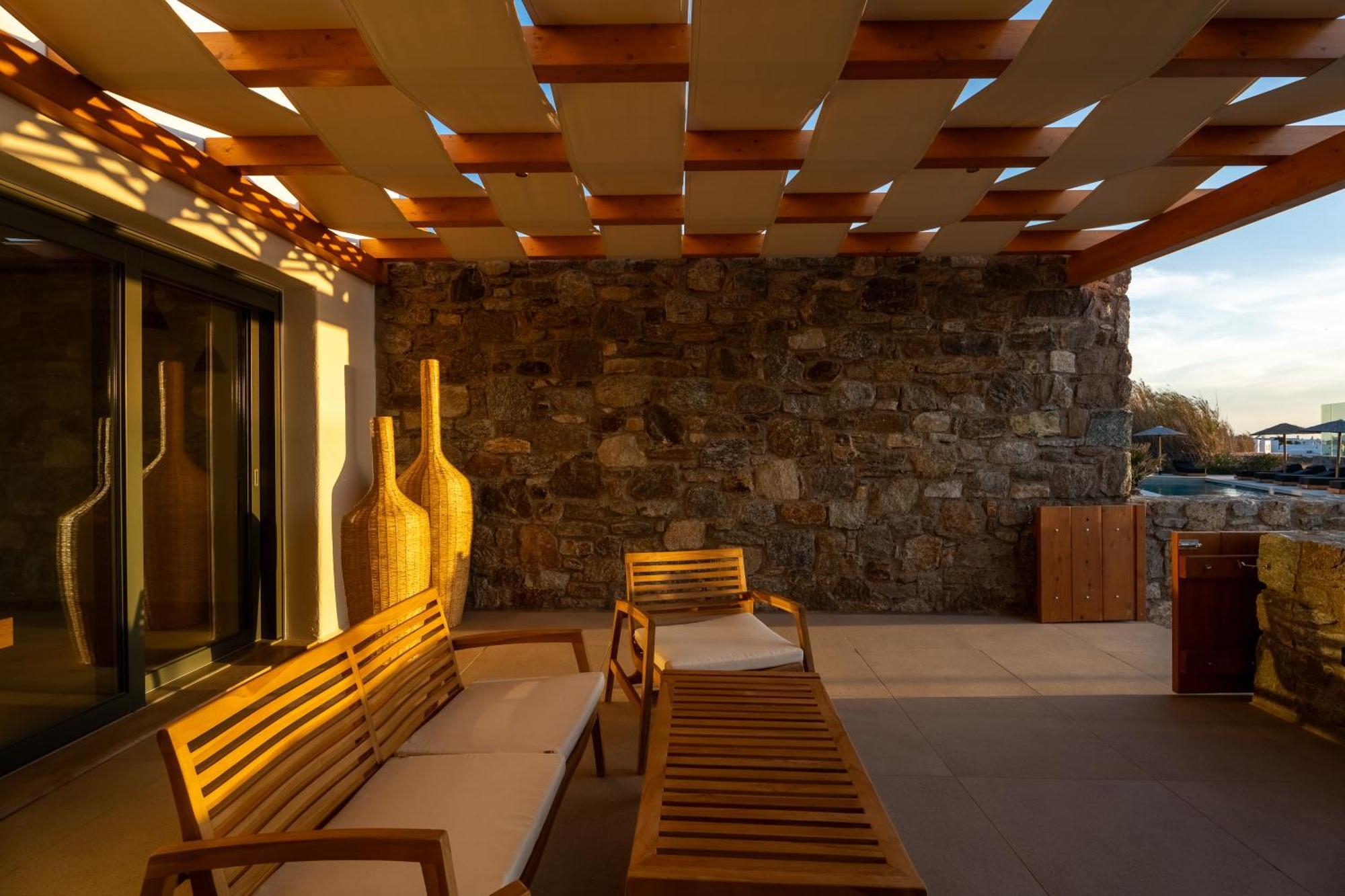 Regency Sunset Suites Mykonos Town Buitenkant foto