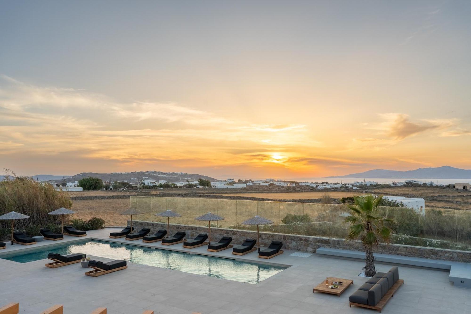 Regency Sunset Suites Mykonos Town Buitenkant foto