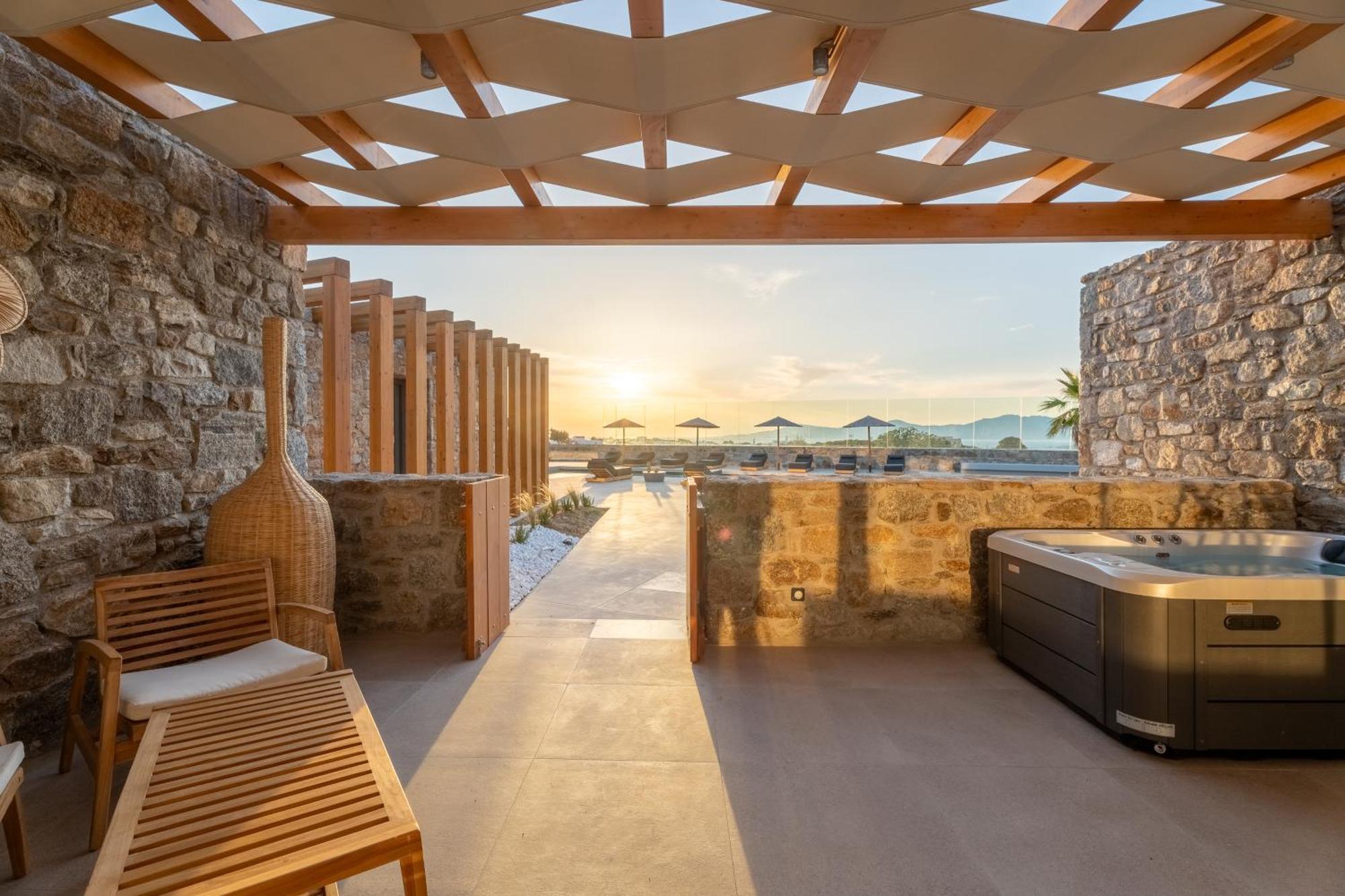 Regency Sunset Suites Mykonos Town Buitenkant foto