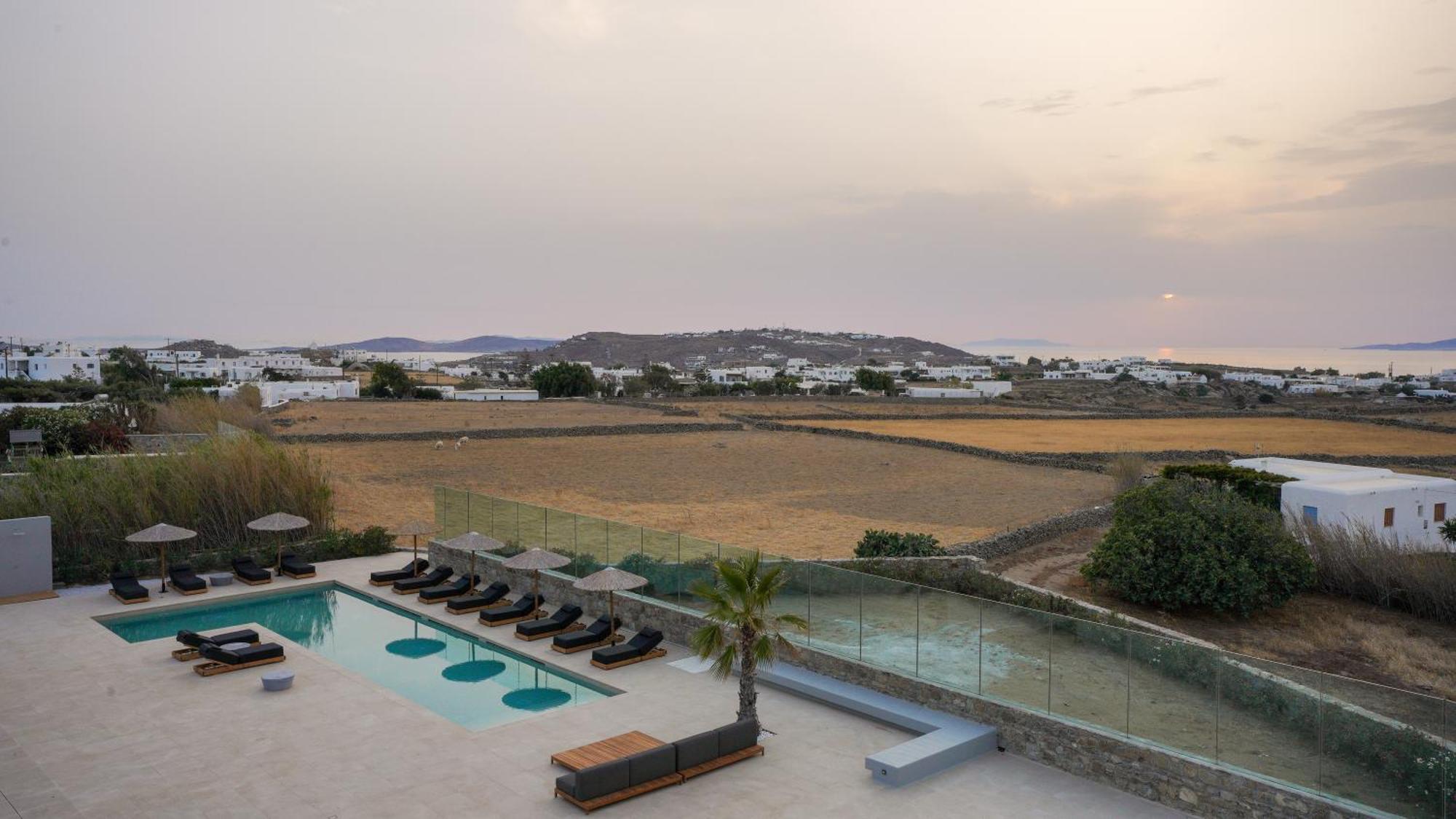 Regency Sunset Suites Mykonos Town Buitenkant foto
